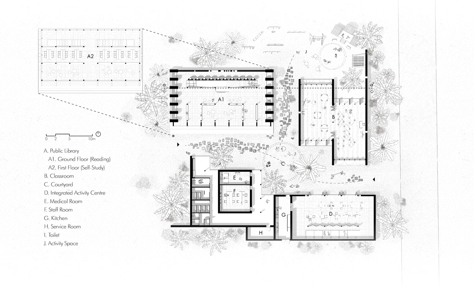 Ground Floor and First Floor Plan